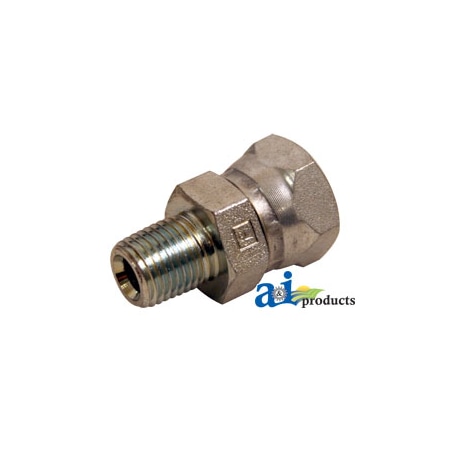 A & I Products Straight Female NPT Swivel X Male NPT Adapter 1.75" x4" x1.75" A-43D53
